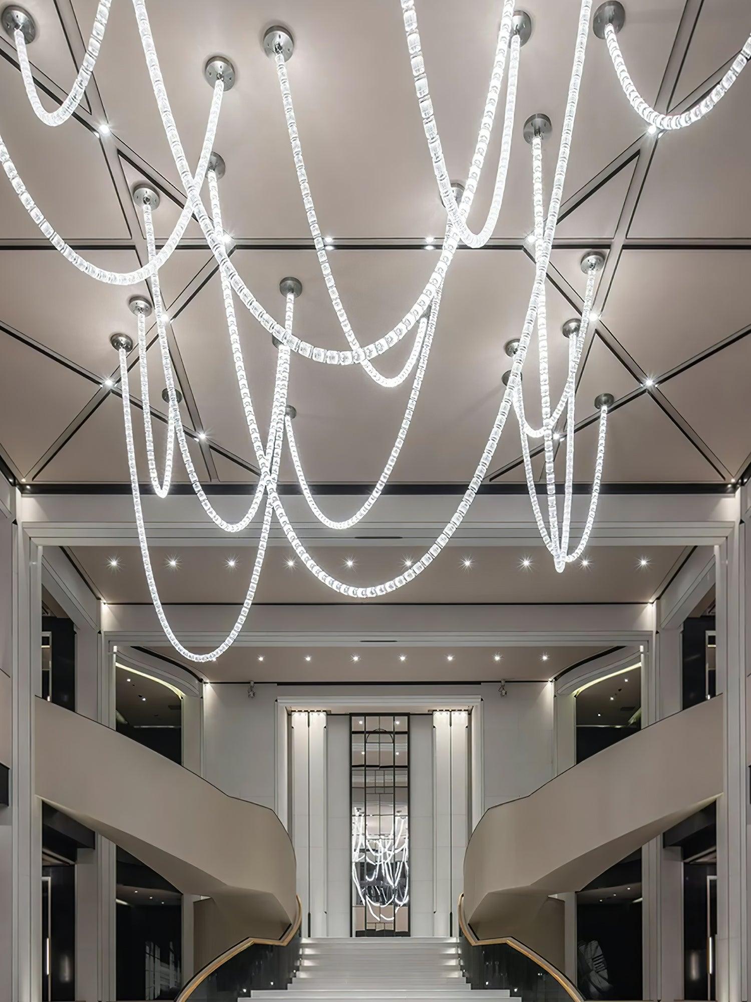 Cavenira Art Deco Crystal Chandelier