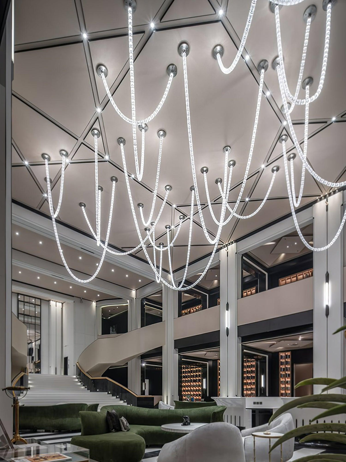 Zemirisra Modern Acrylic Chandelier