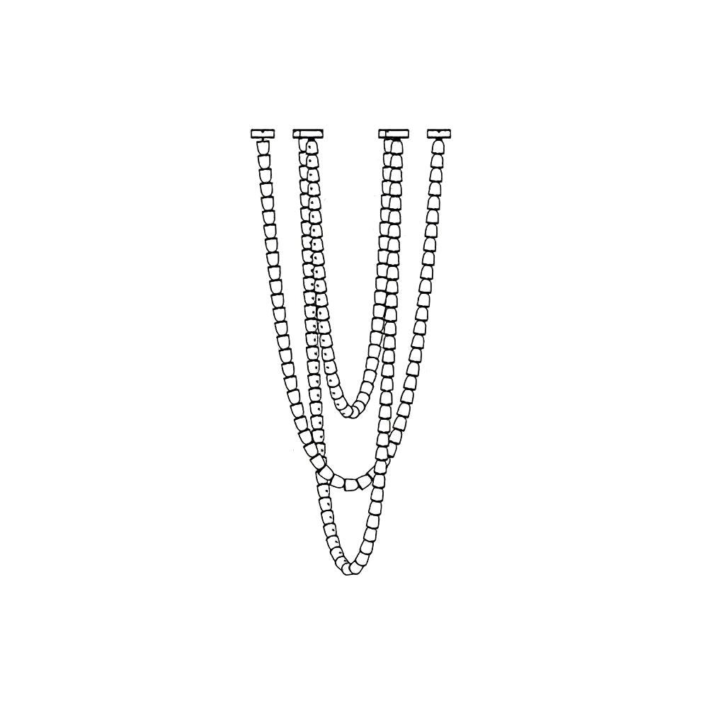 Nexus  Chrome   Crystal Chandelier