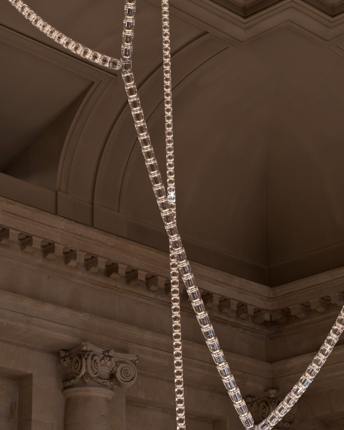 Nexus Gold  Crystal Chandelier