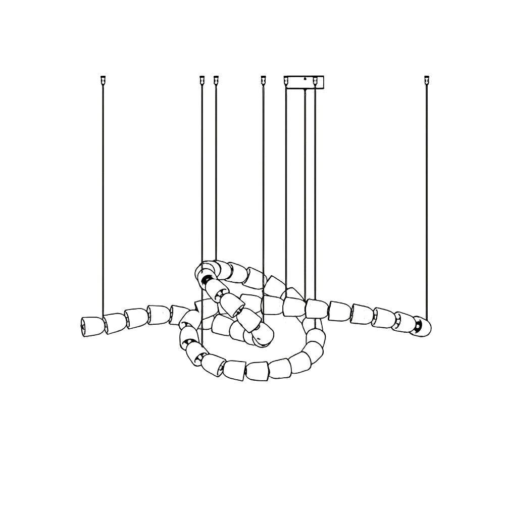 Zemirisra Modern Acrylic Chandelier