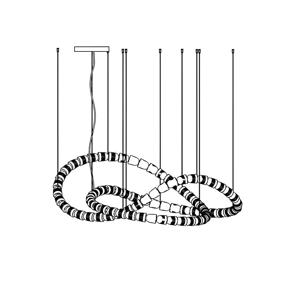 Myvenarae Modern LED Chandelier