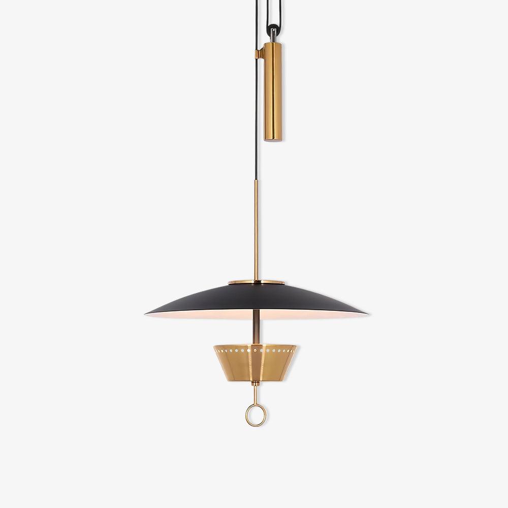 Oriuissa Chandelier Retro Brass