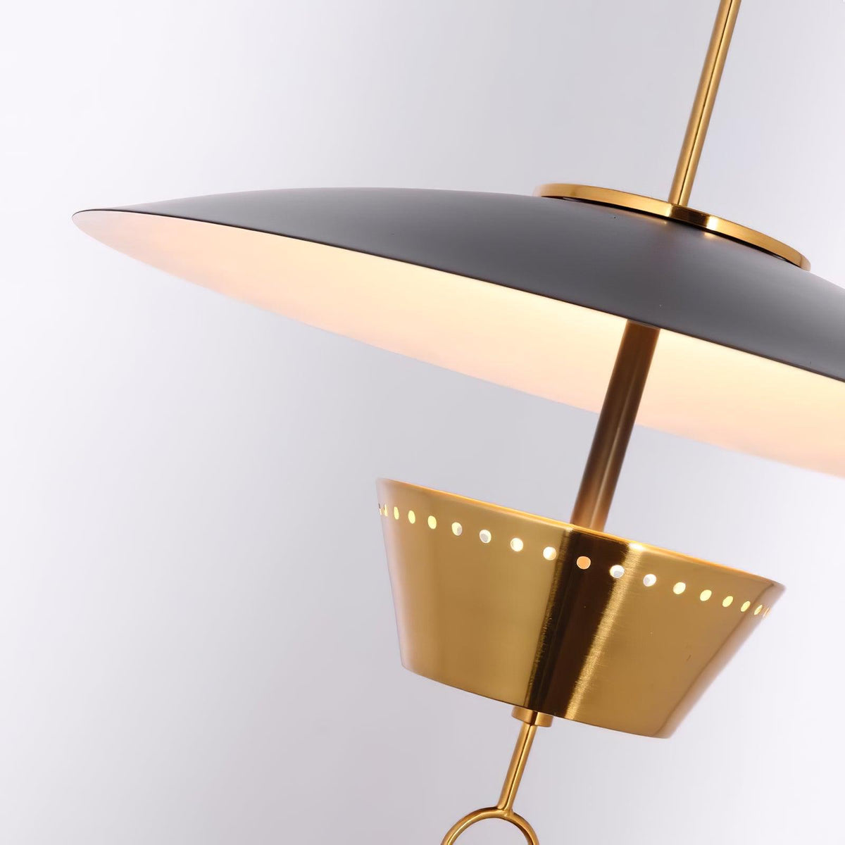 Oriuissa Chandelier Retro Brass