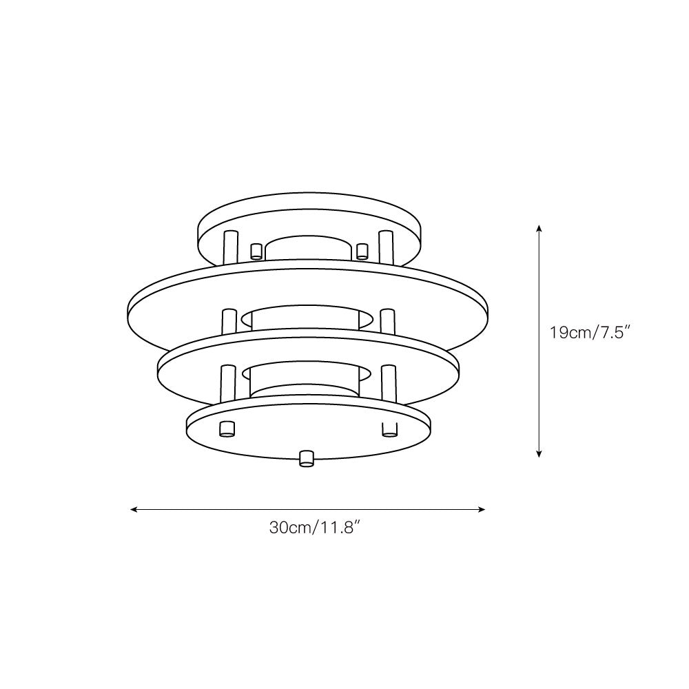 Niverella Alabaster Ceiling Lamp