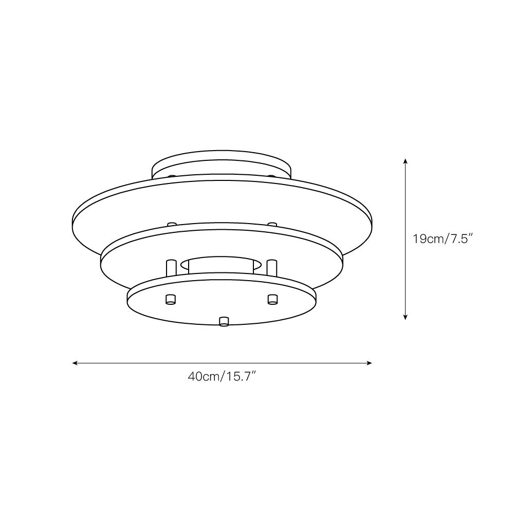 Niverella Alabaster Ceiling Lamp