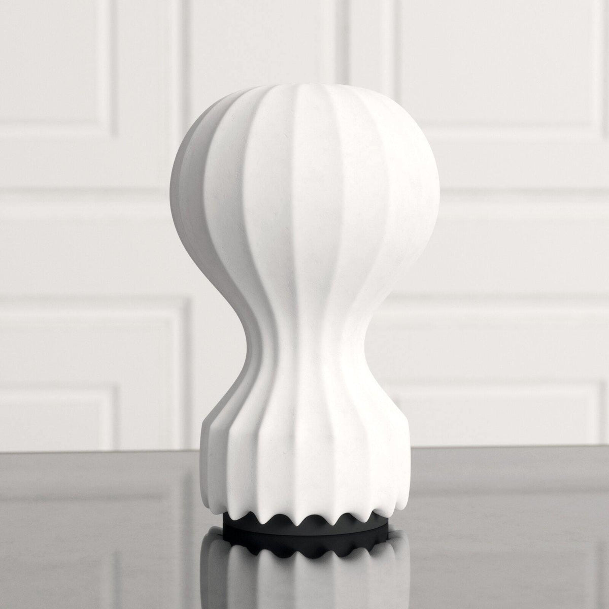 Lirove Steel Sculptural Table Lamp