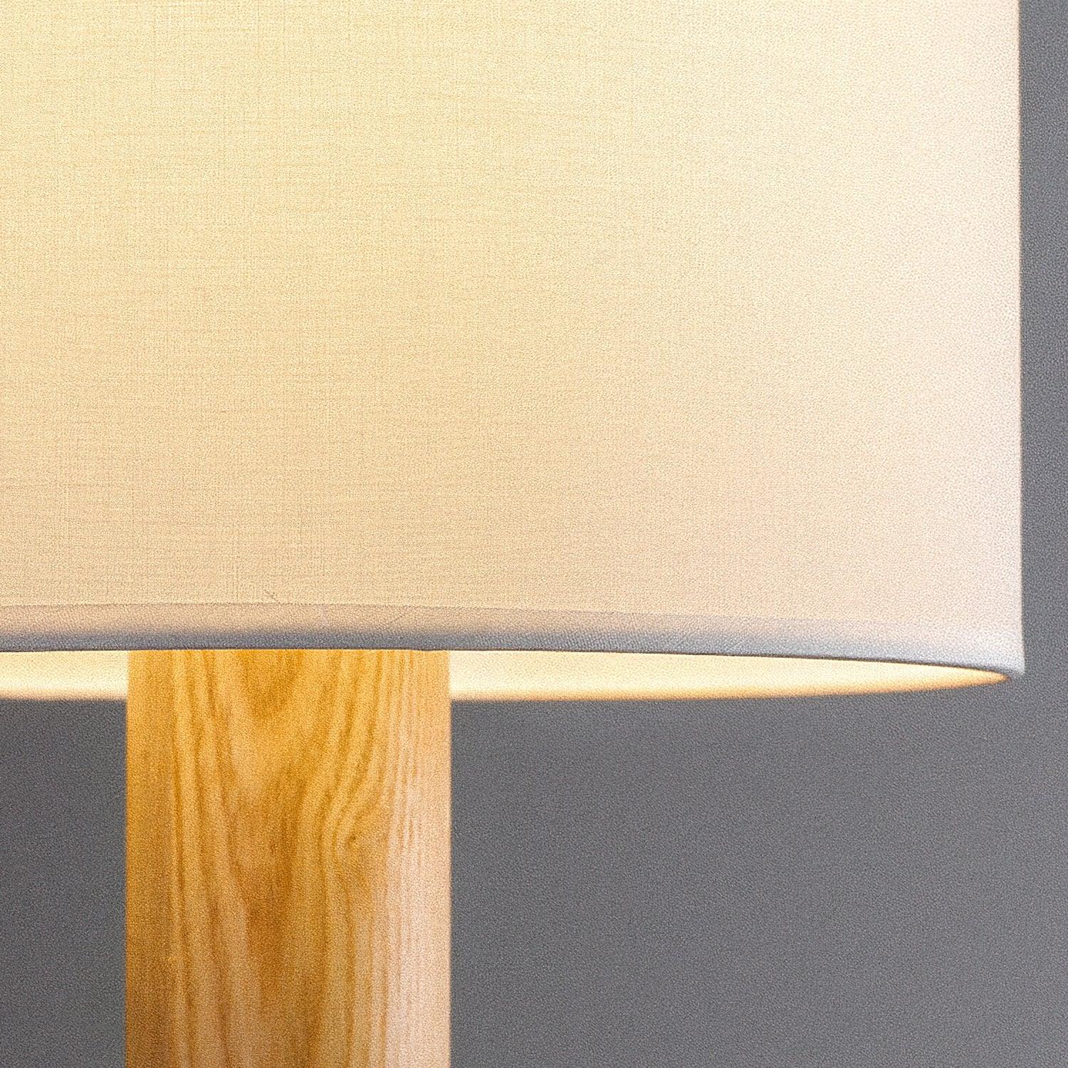 Ravmis Wooden Rustic Table Lamp
