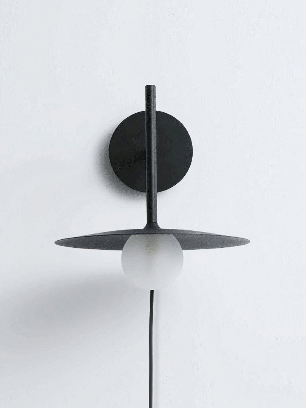 Orsilus Vintage Industrial Plug-In Wall Lamp