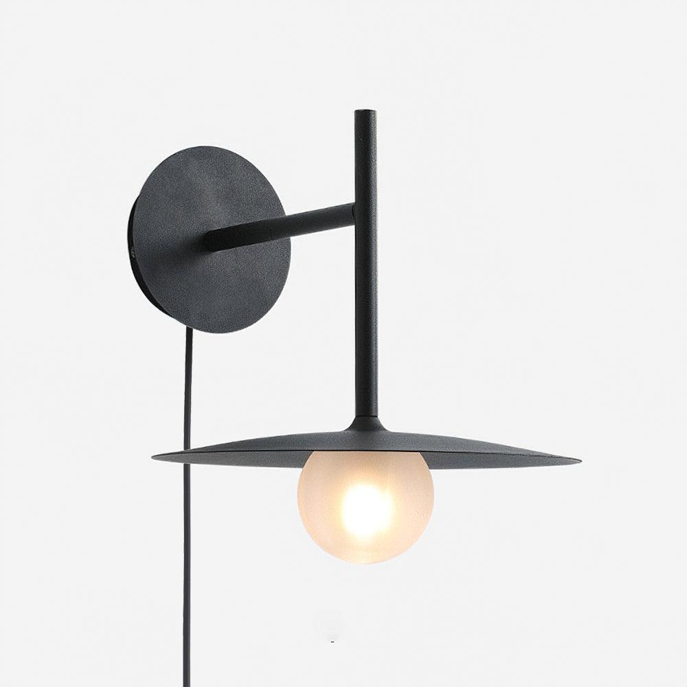 Orsilus Vintage Industrial Plug-In Wall Lamp