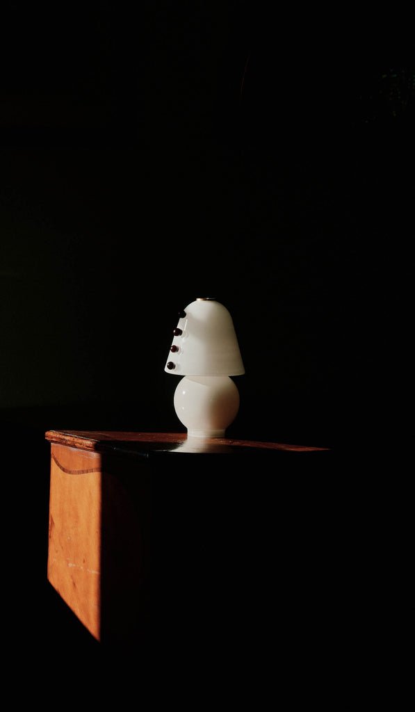 Enzo Contemporary Glass Table Lamp