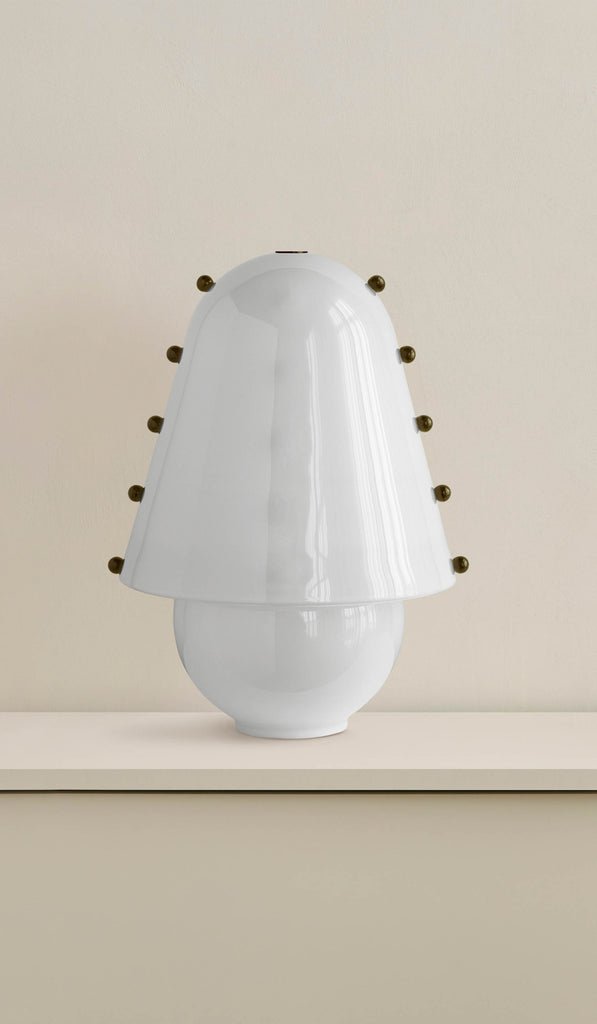 Enzo Contemporary Glass Table Lamp