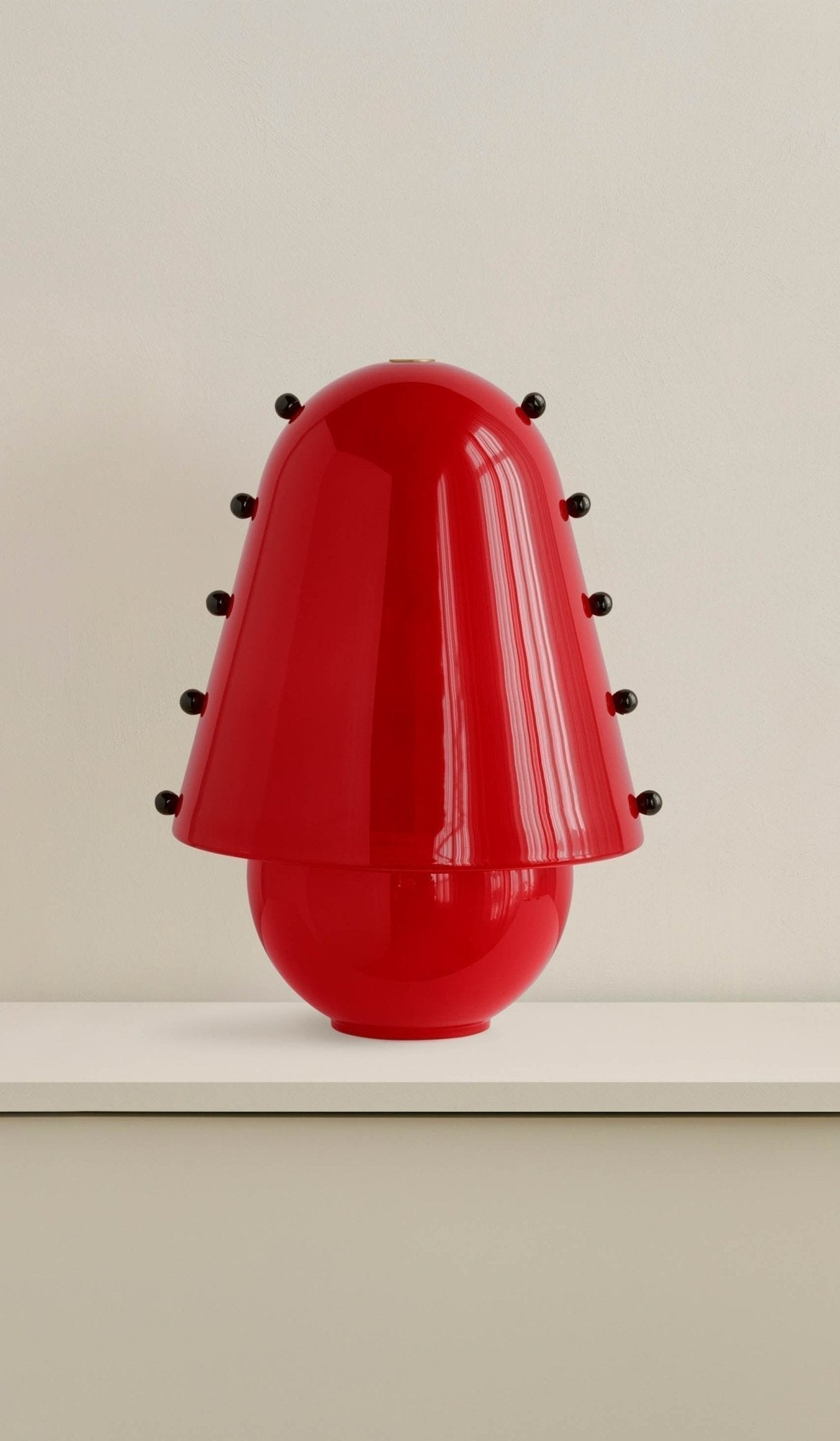 Enzo Contemporary Glass Table Lamp