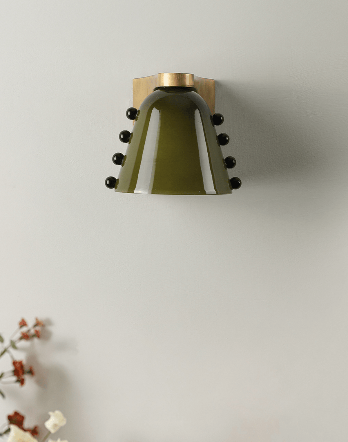 Mirawood Glass Indoor Wall Light
