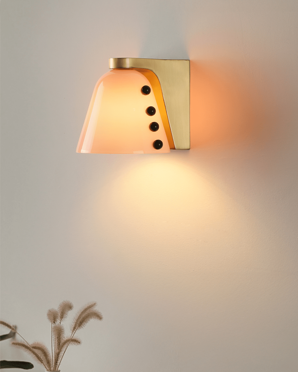 Mirawood Glass Indoor Wall Light