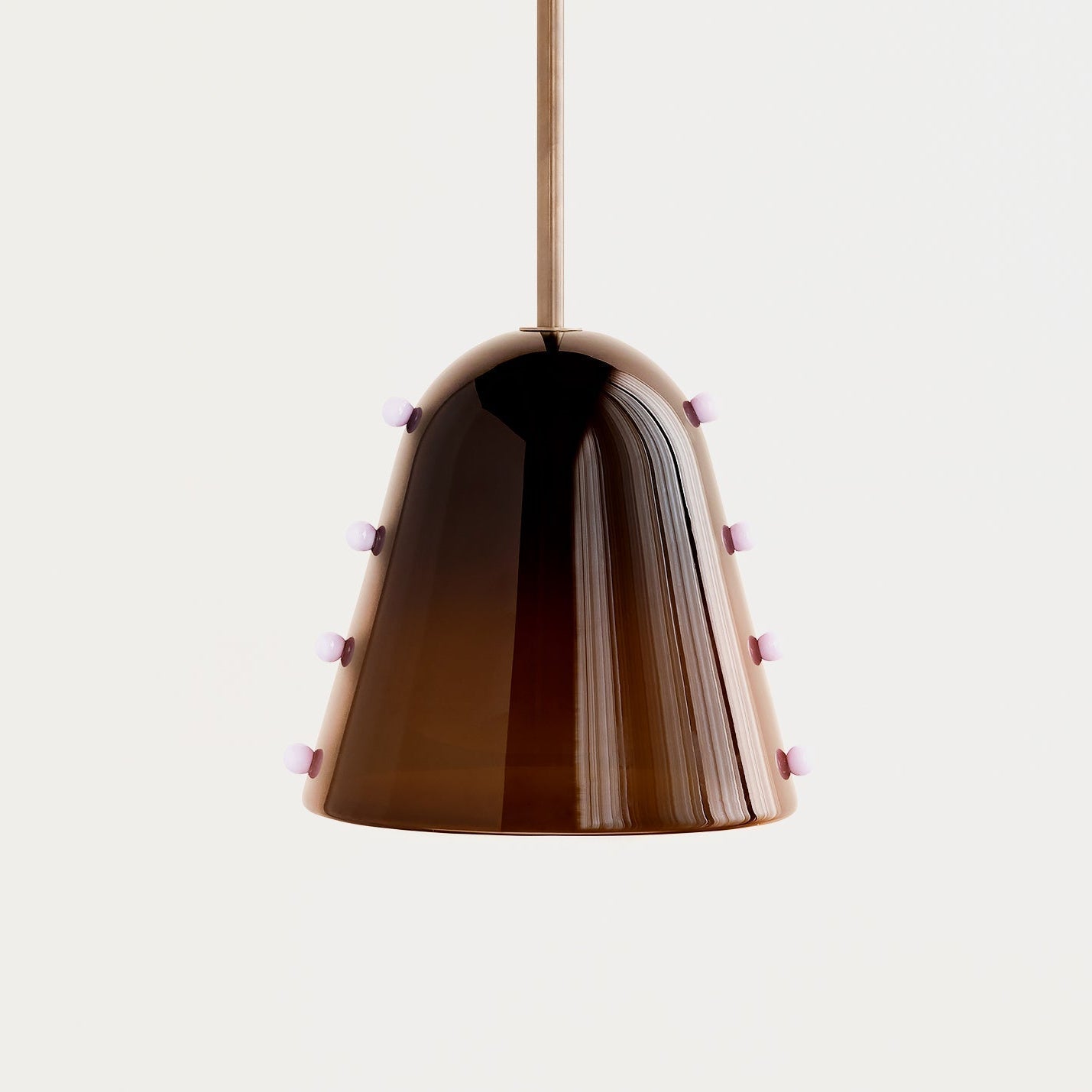 Lola Contemporary Glass Pendant Lamp