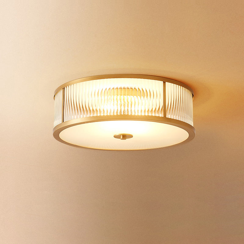 Veleriella Brass Glass CeIling Lamp