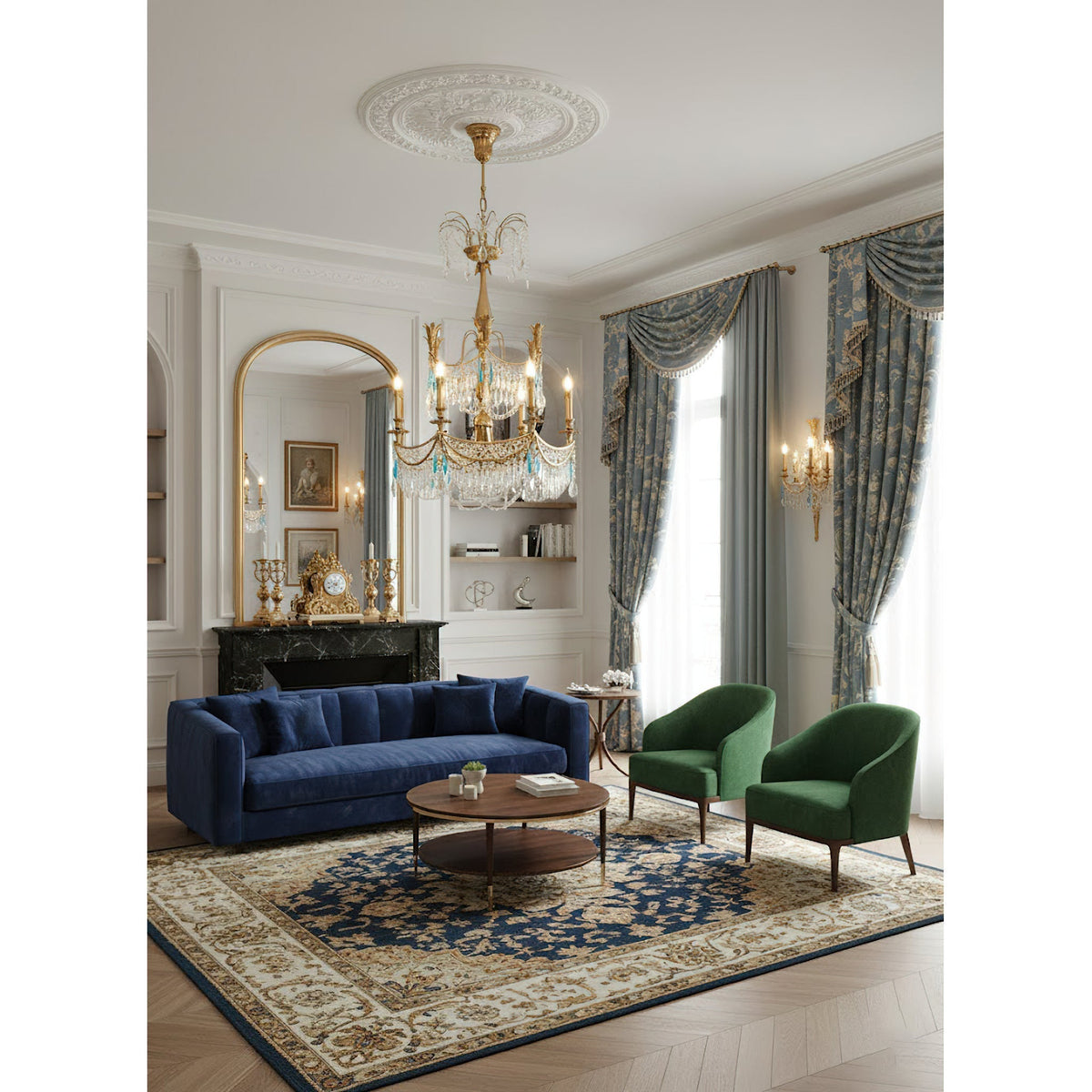 Genovese Crystal Chandelier