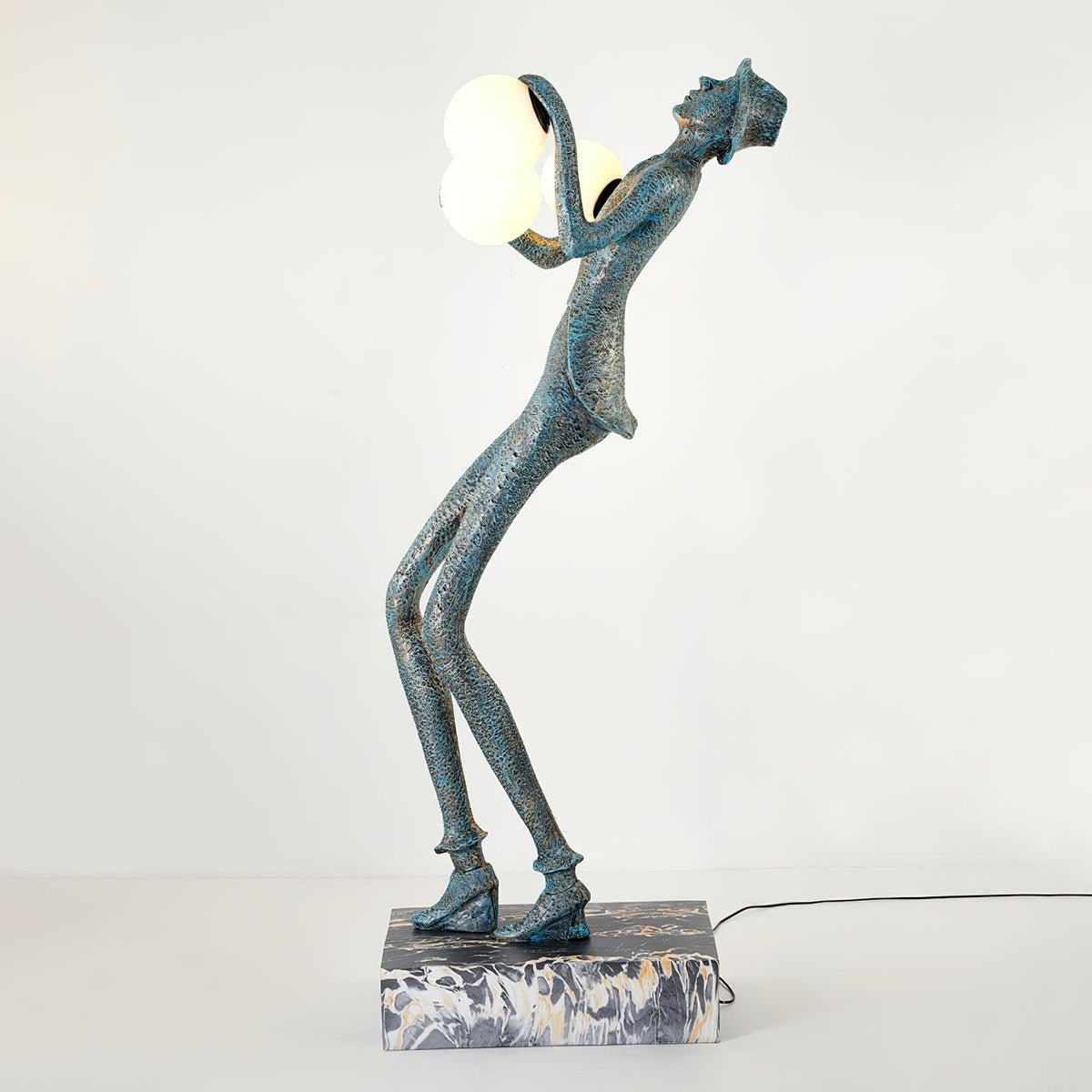 Evlirir Artistic Bronze Floor Lamp