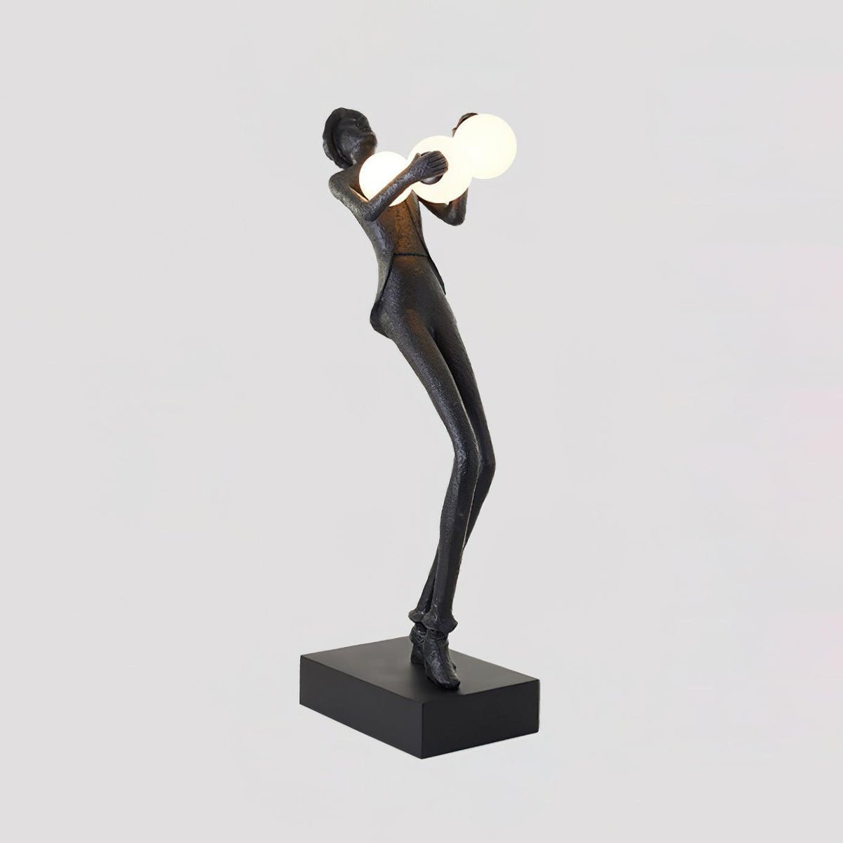 Evlirir Artistic Bronze Floor Lamp