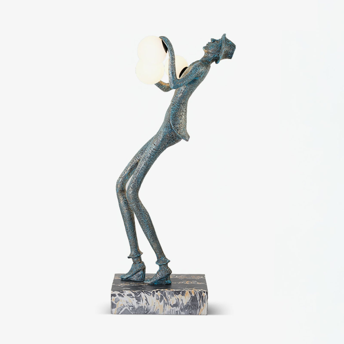 Evlirir Artistic Bronze Floor Lamp