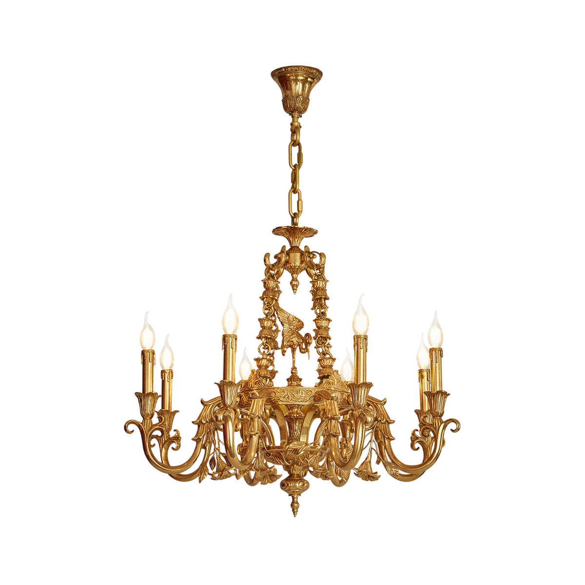 Oriuira Brass Chandelier