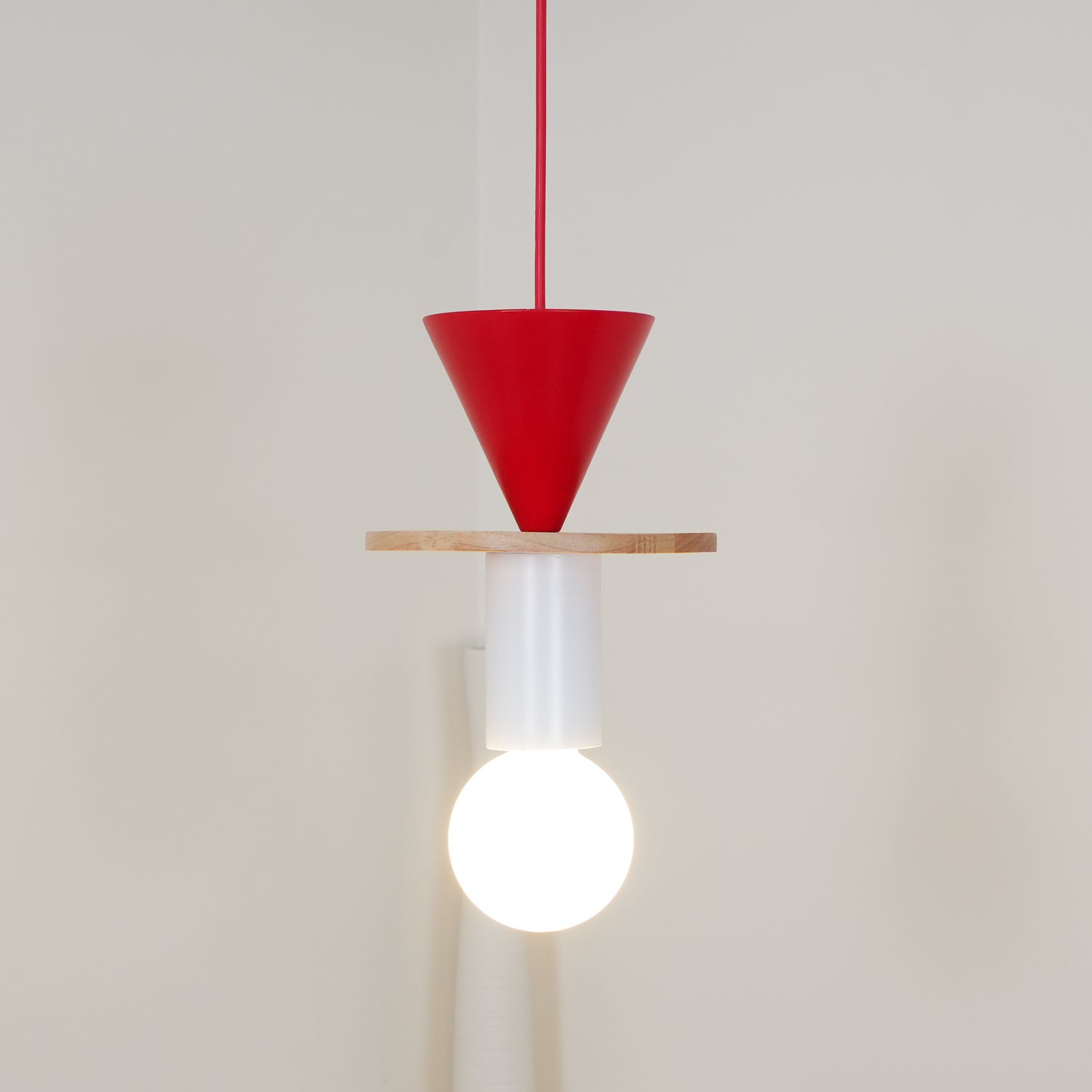 Gram Modern Wood Pendant Light