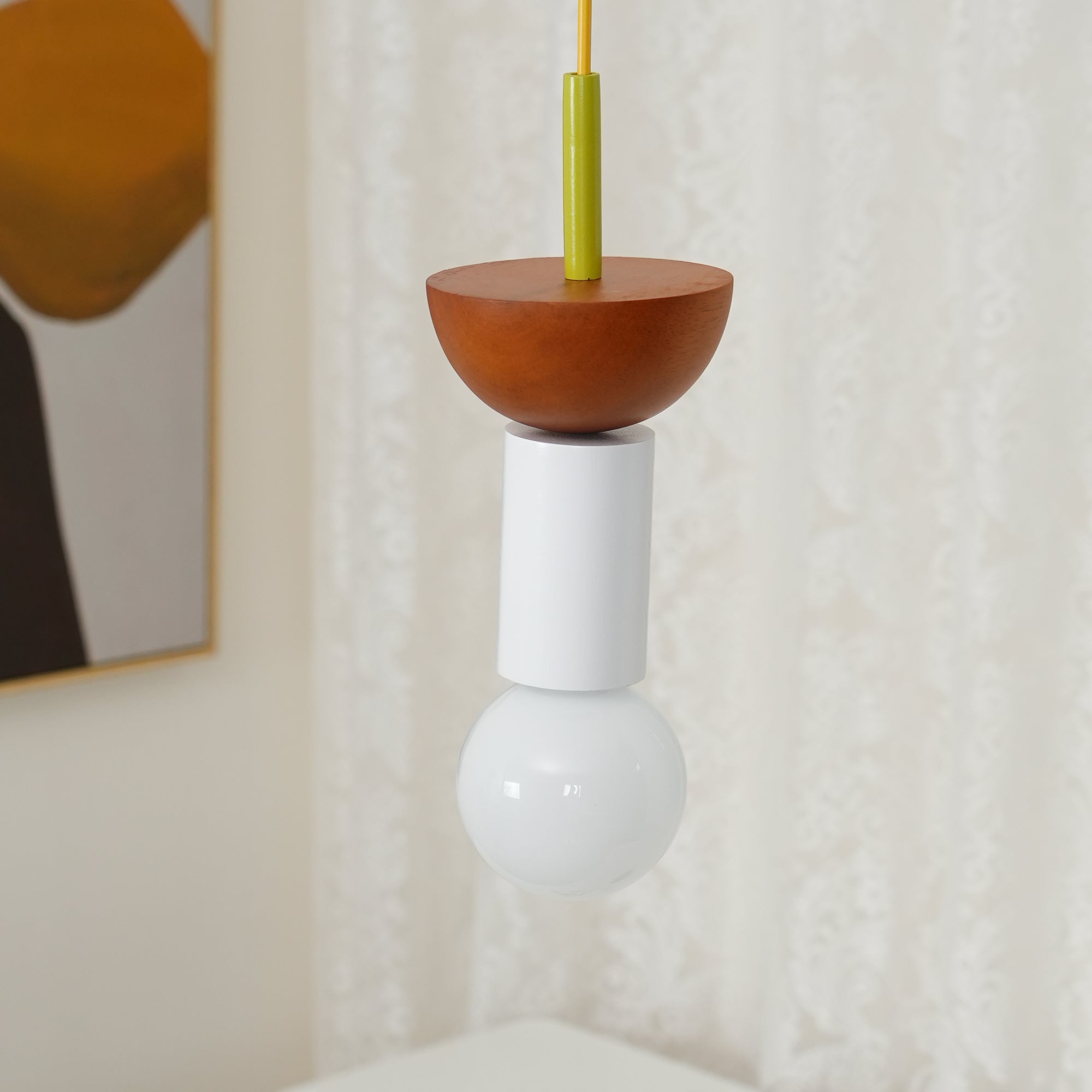 Gram Modern Wood Pendant Light