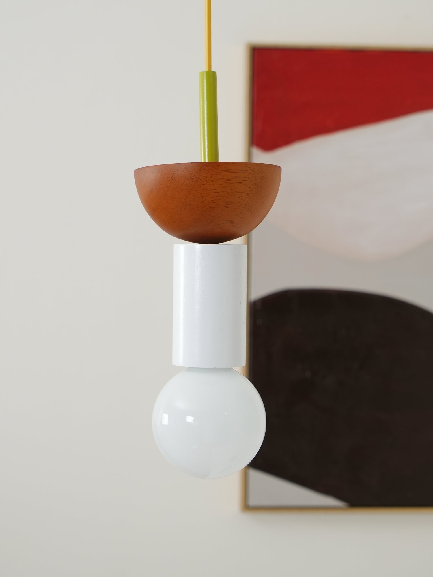 Gram Modern Wood Pendant Light
