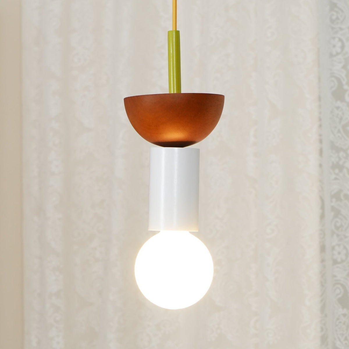 Gram Modern Wood Pendant Light