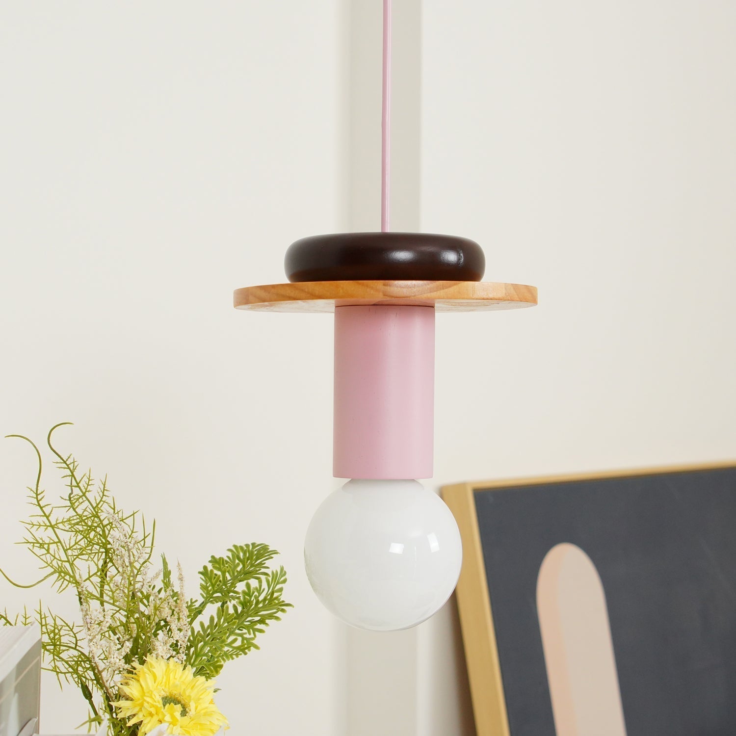 Gram Modern Wood Pendant Light