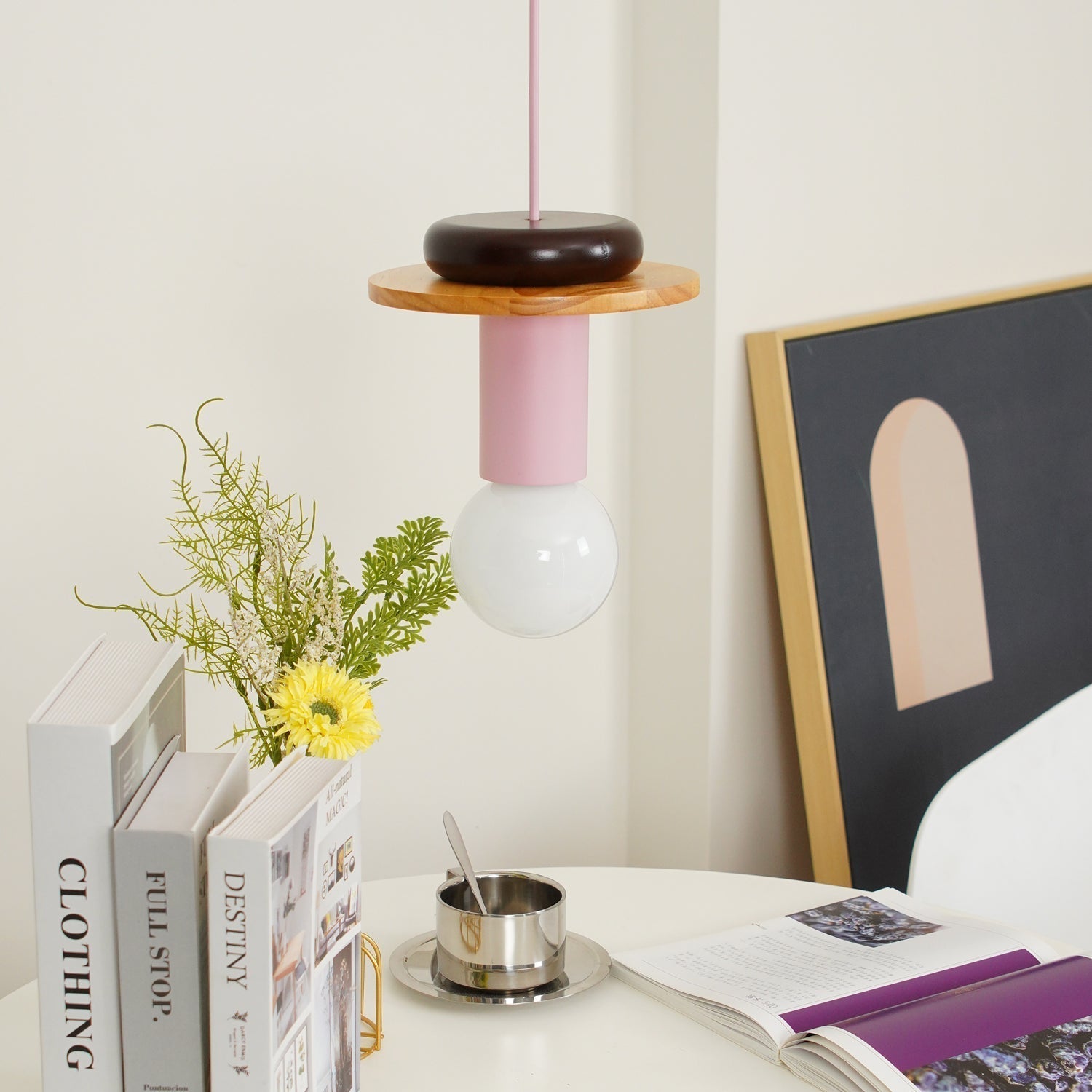 Gram Modern Wood Pendant Light