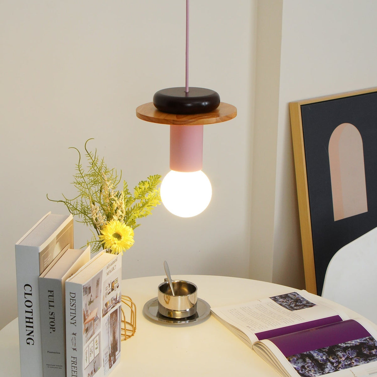 Gram Modern Wood Pendant Light