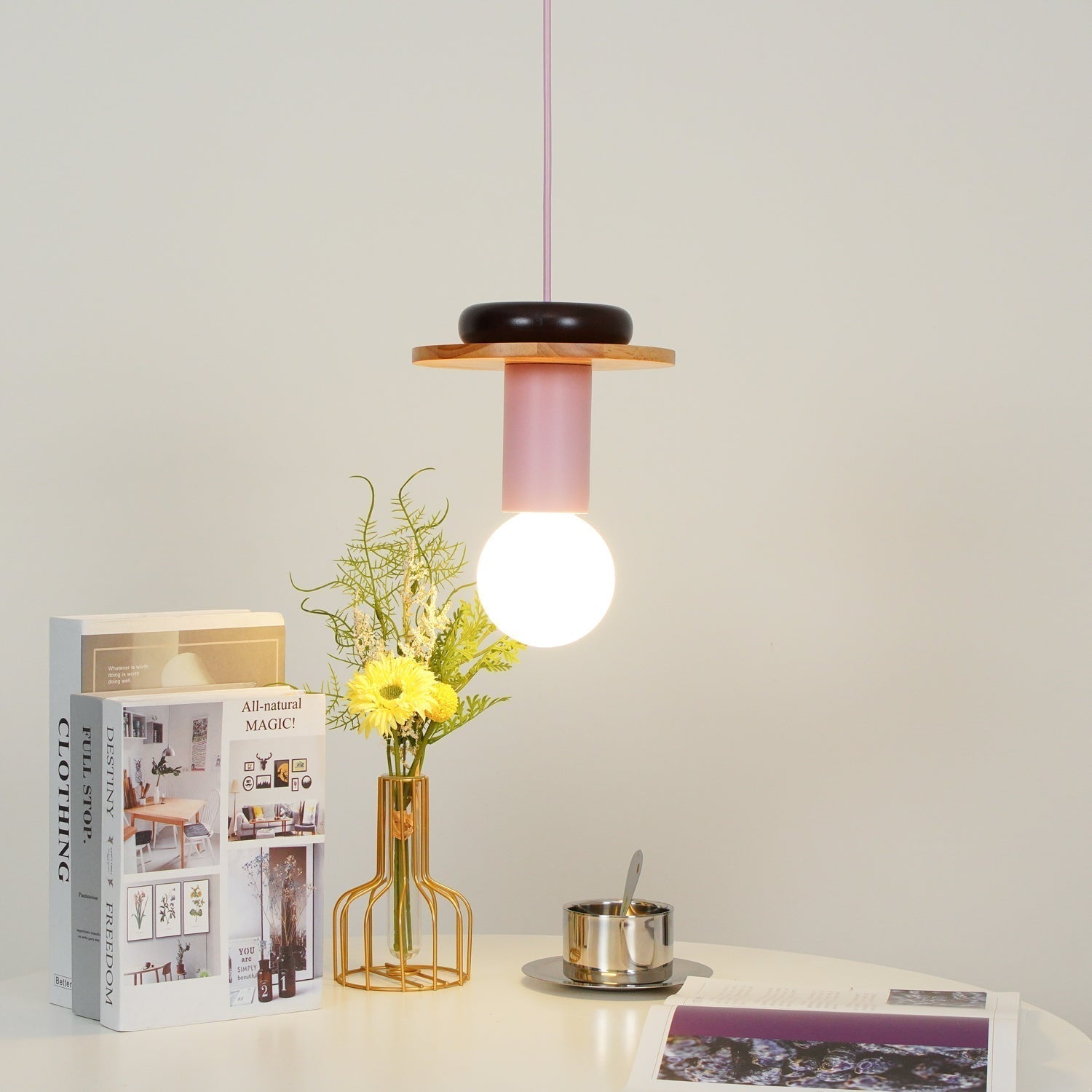 Gram Modern Wood Pendant Light