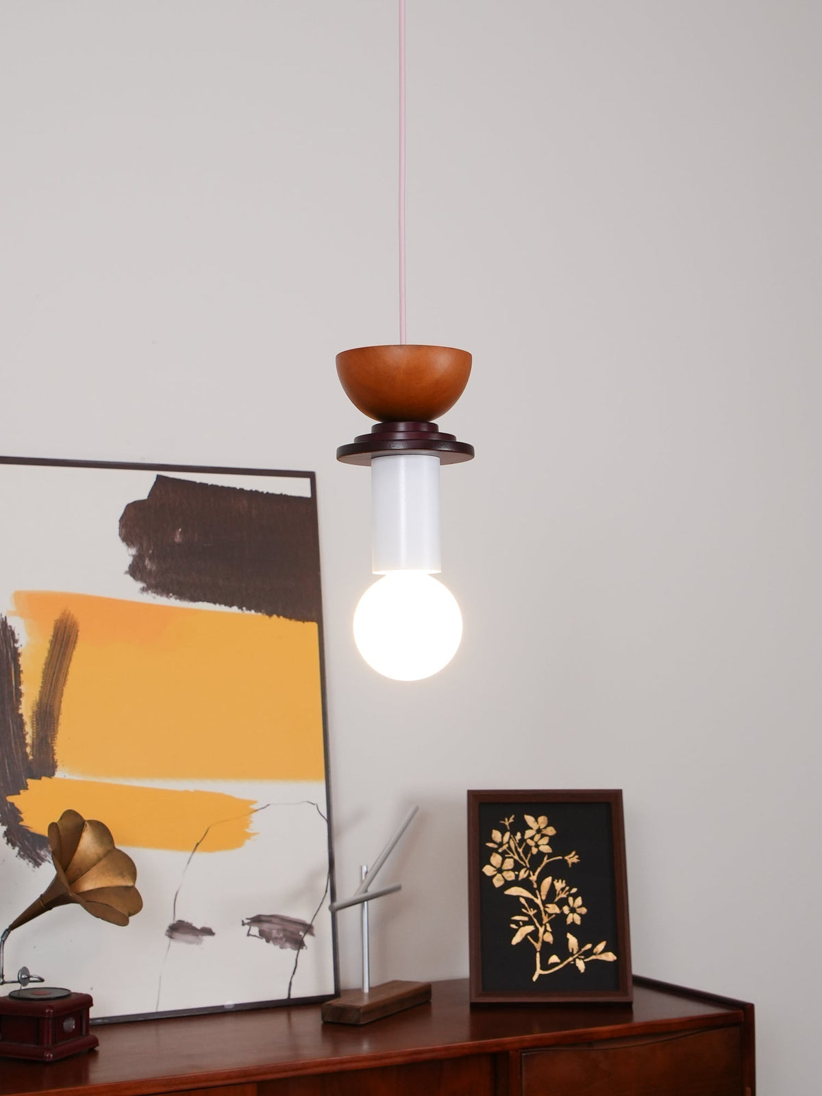 Gram Modern Wood Pendant Light