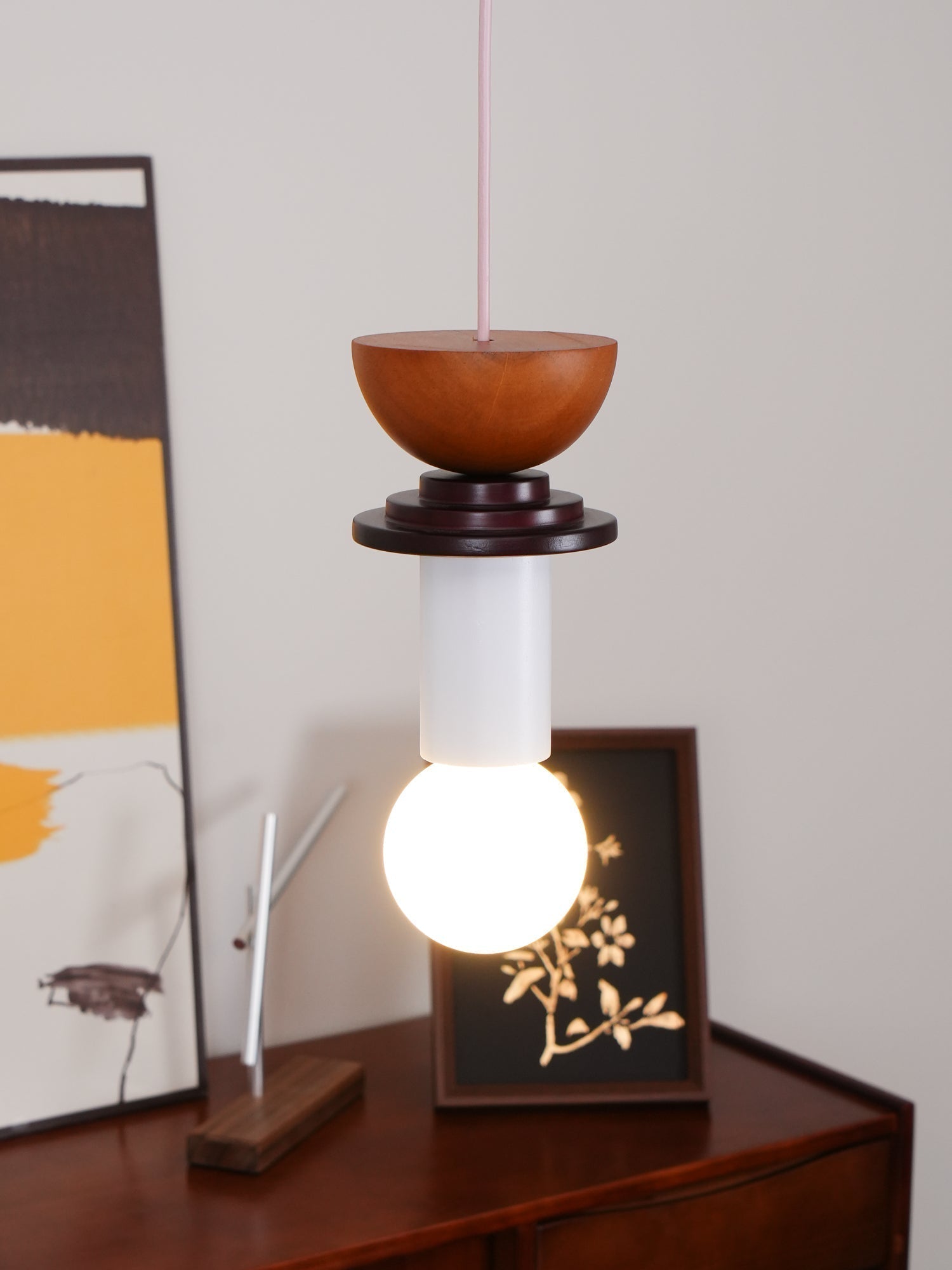 Gram Modern Wood Pendant Light
