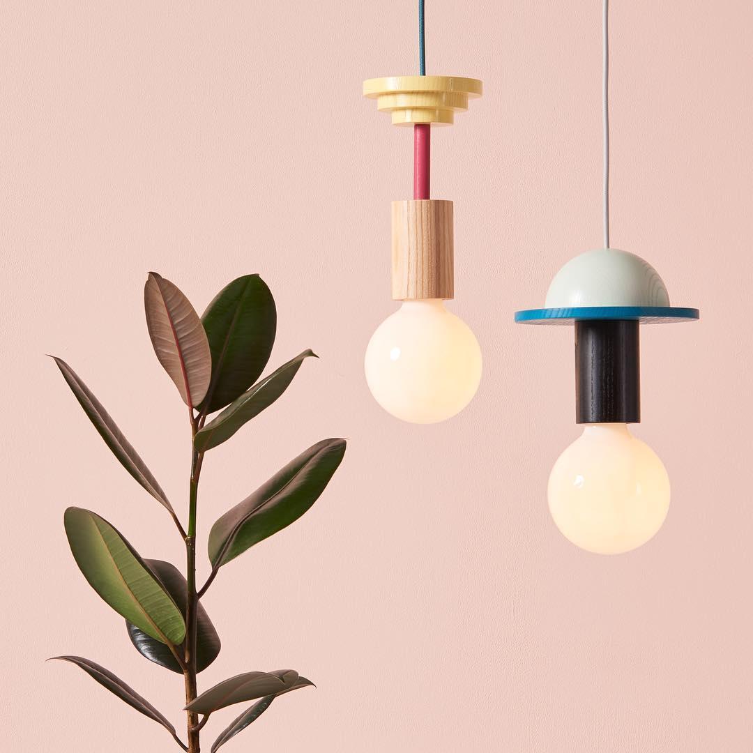 Gram Modern Wood Pendant Light