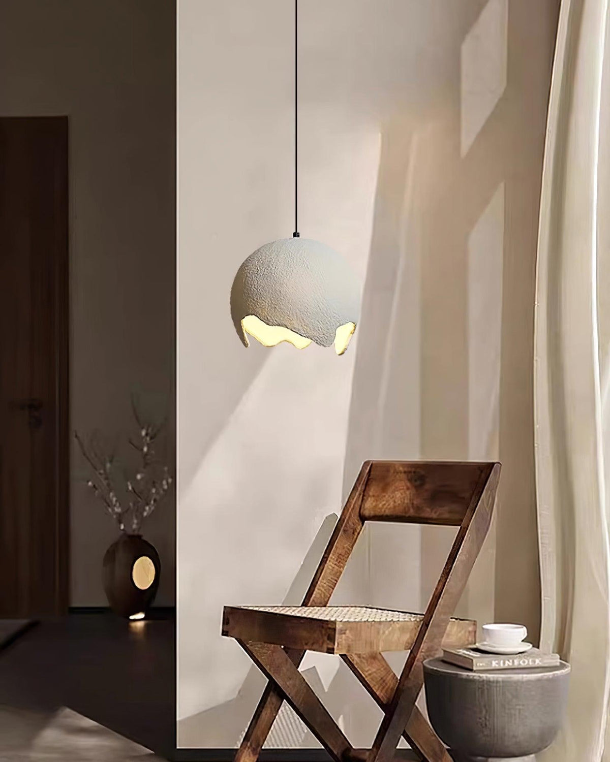 Patrick Wabi-Sabi Resin Pendant Light