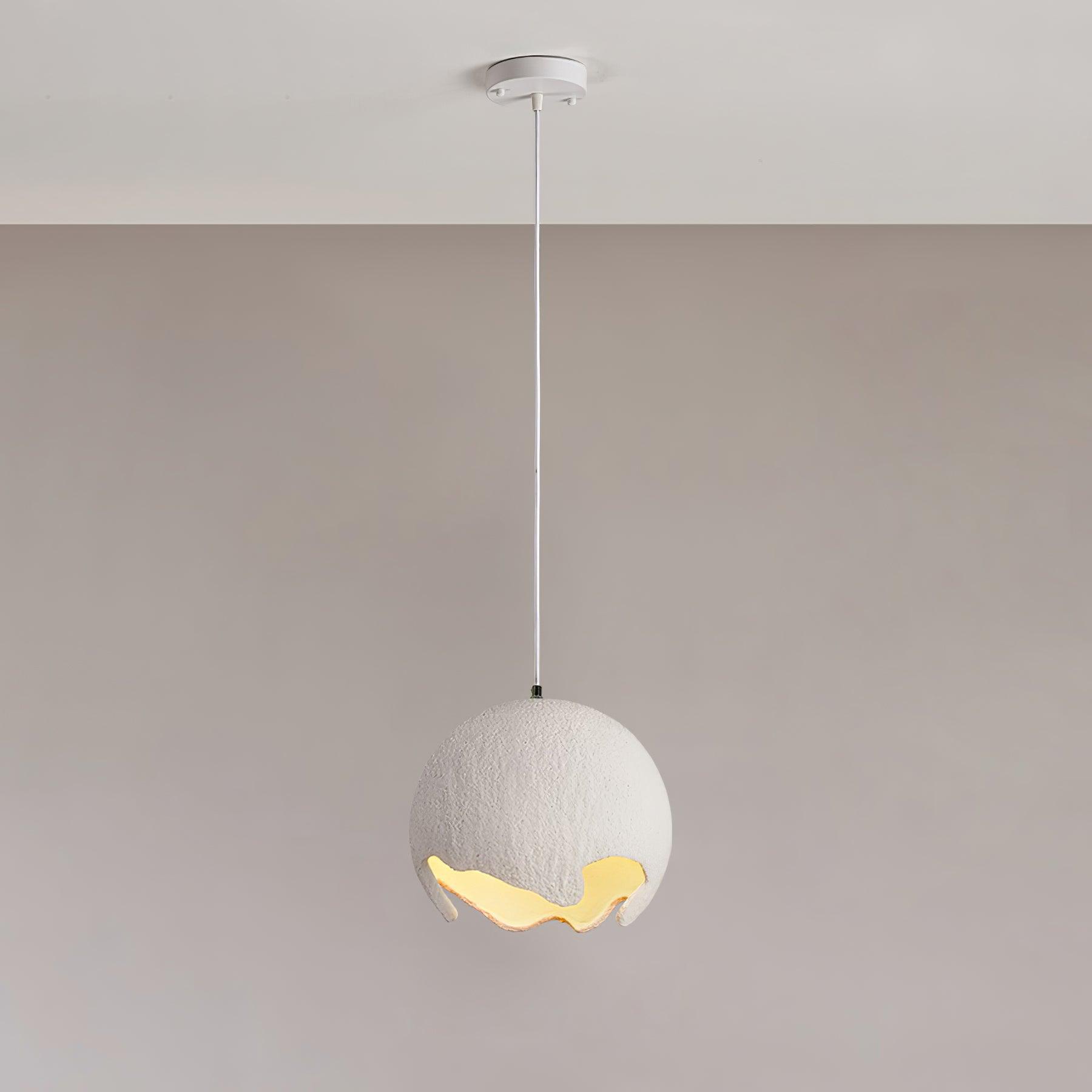 Patrick Wabi-Sabi Resin Pendant Light