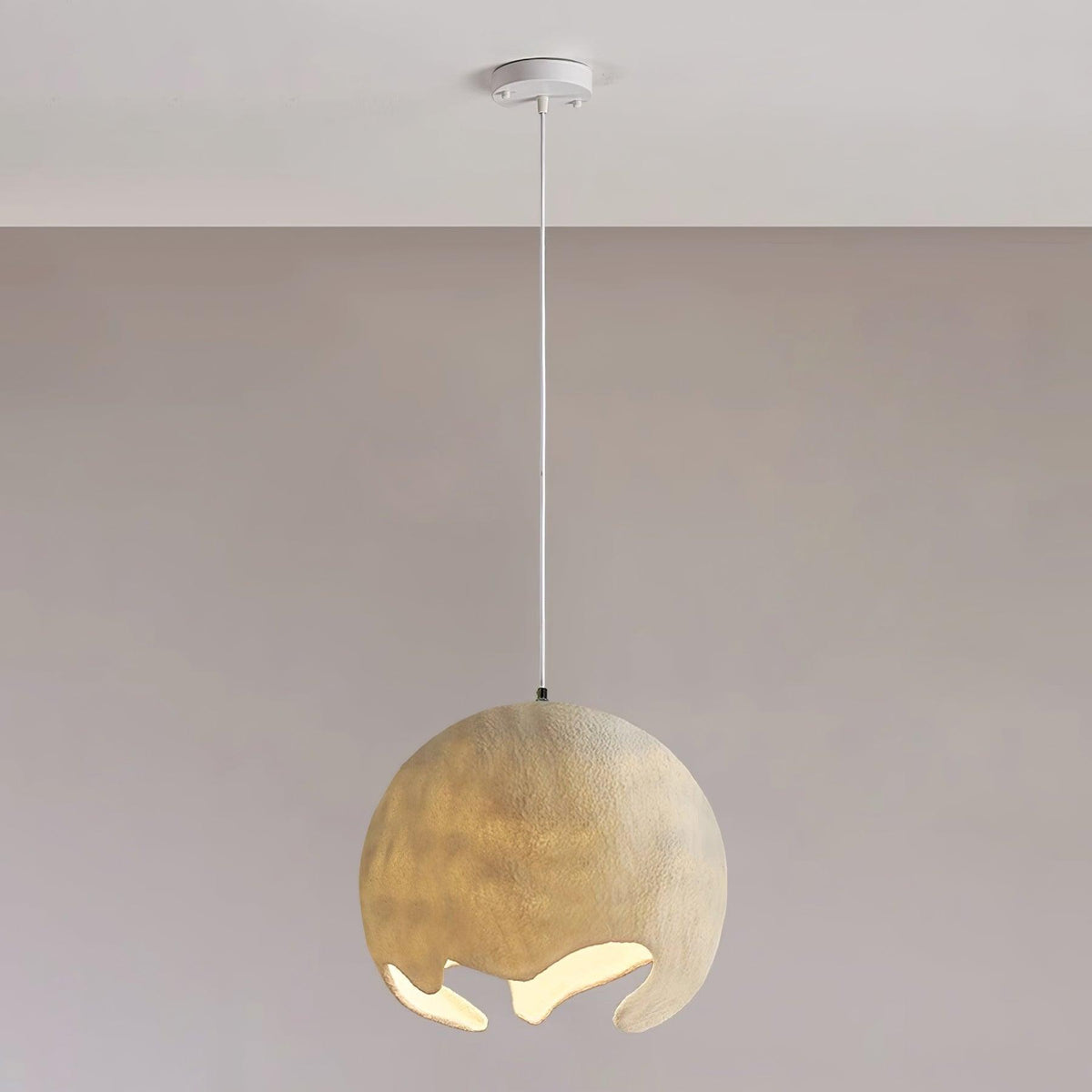 Patrick Wabi-Sabi Resin Pendant Light