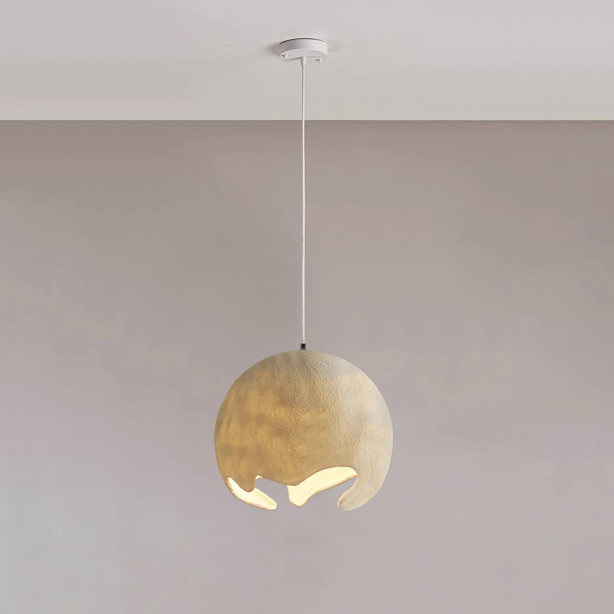 Patrick Wabi-Sabi Resin Pendant Light
