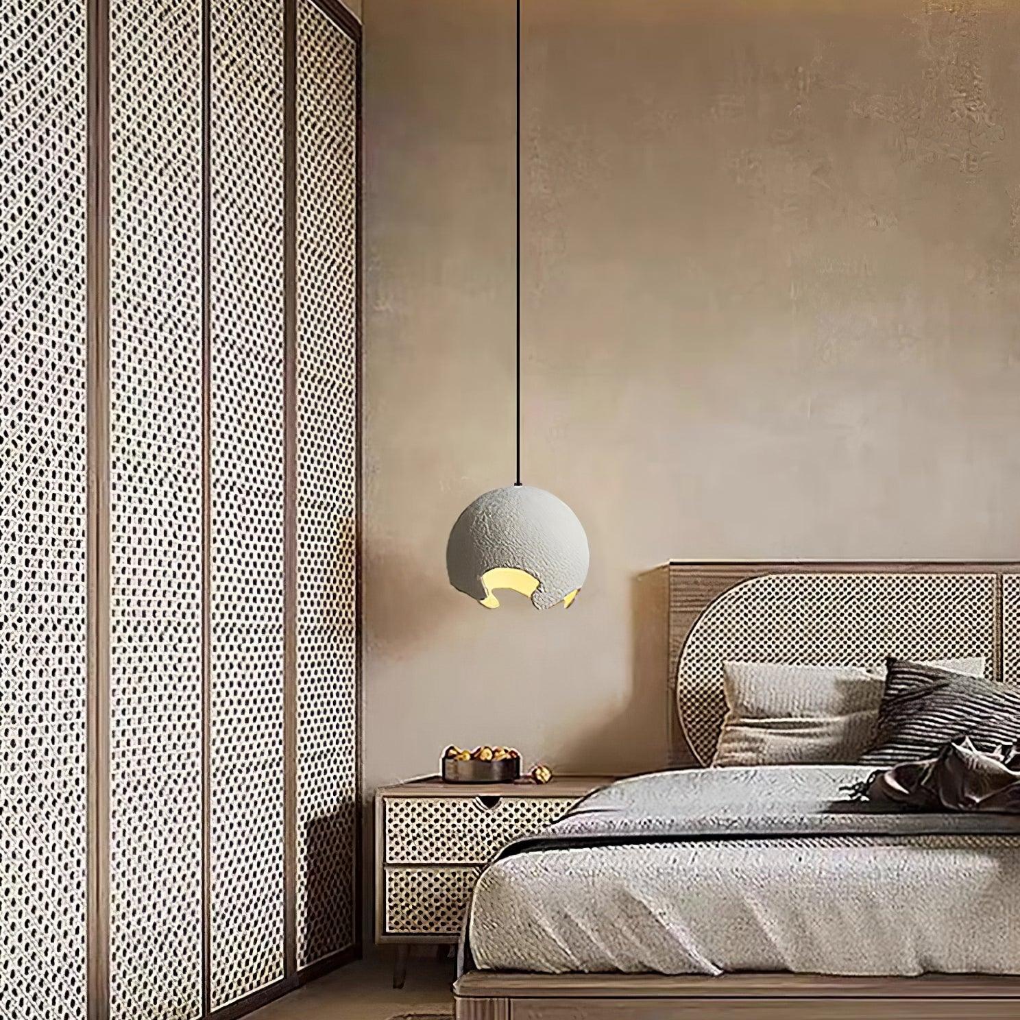 Patrick Wabi-Sabi Resin Pendant Light
