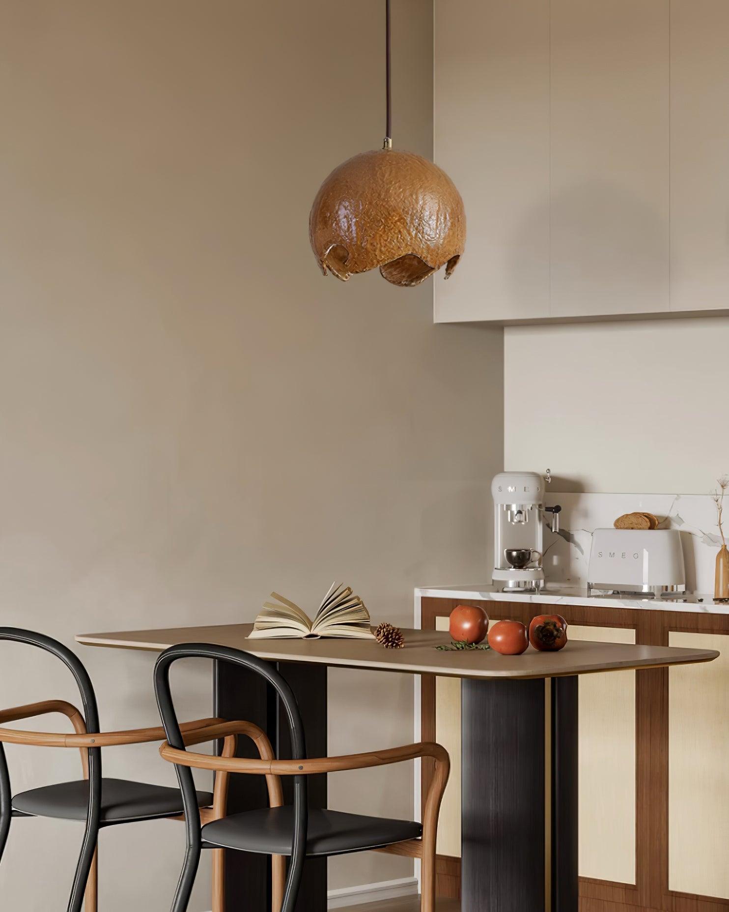 Patrick Wabi-Sabi Resin Pendant Light