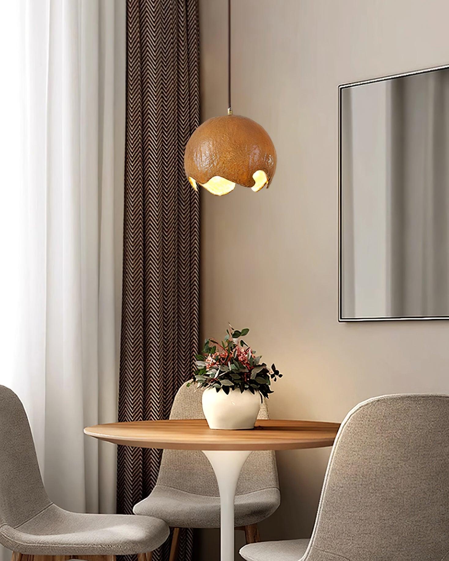 Patrick Wabi-Sabi Resin Pendant Light