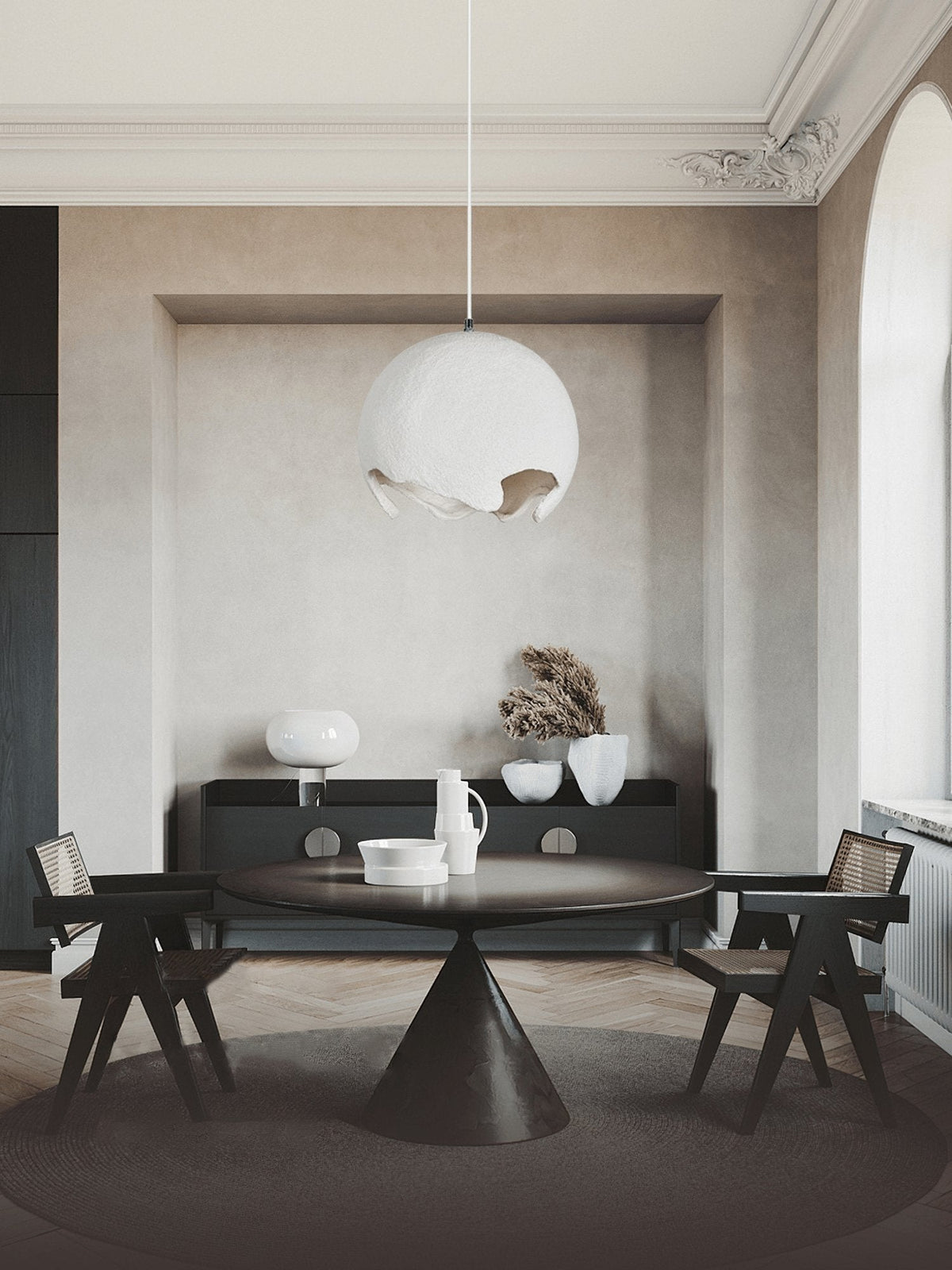 Patrick Wabi-Sabi Resin Pendant Light
