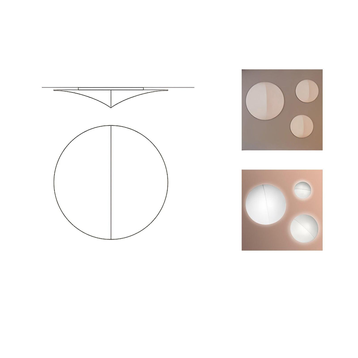 Linivelia Minimalist Fabric Wall lamp