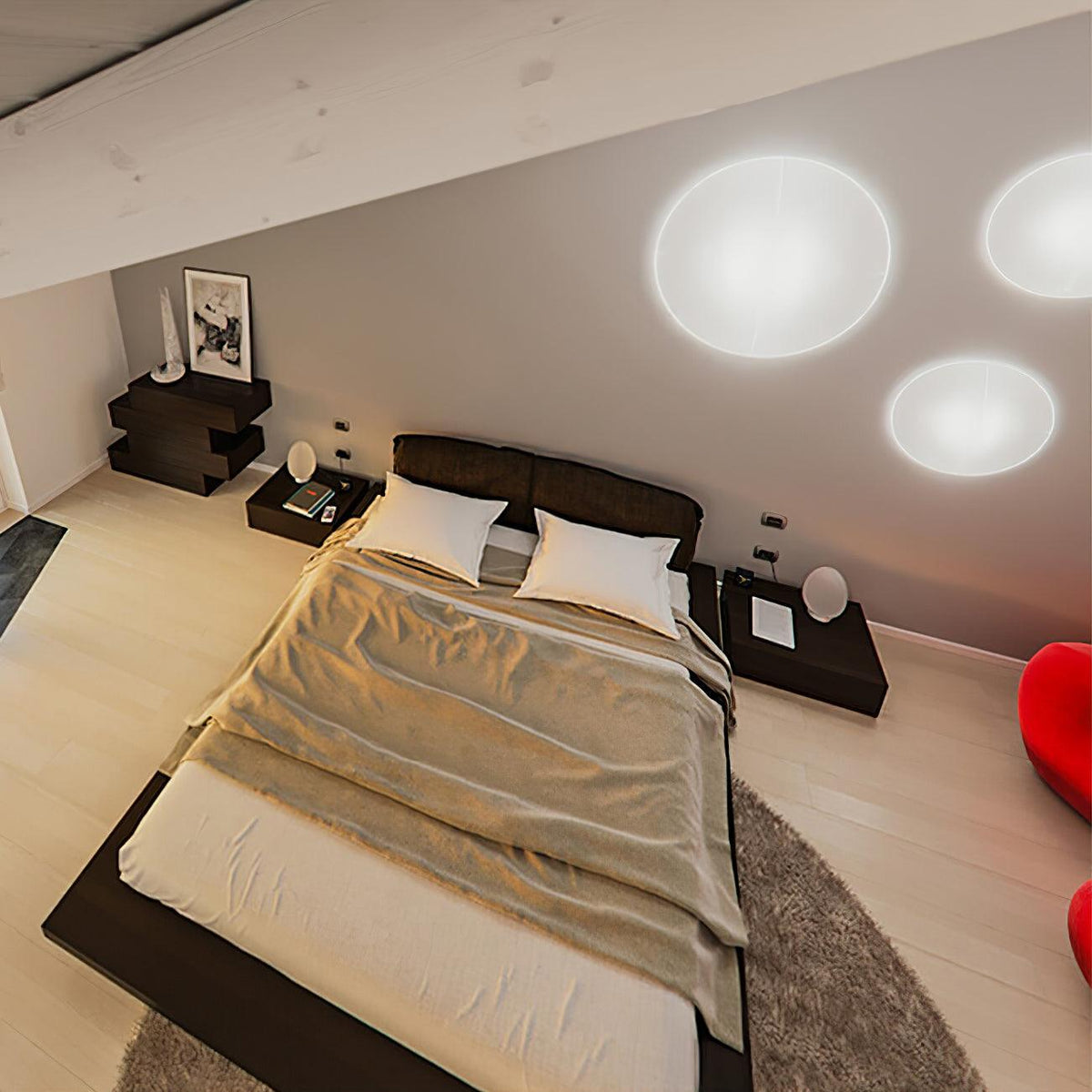 Linivelia Minimalist Fabric Wall lamp