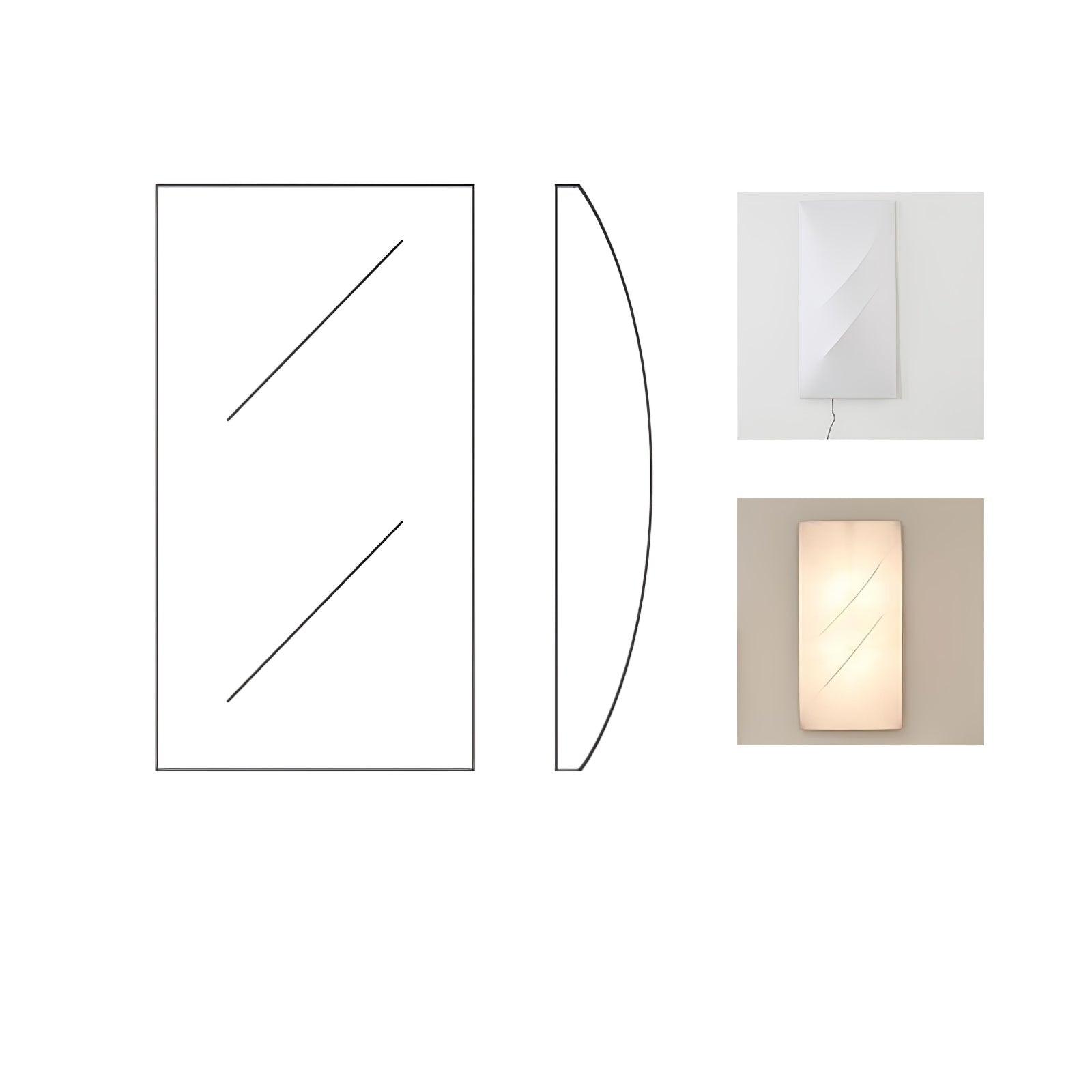 Linivelia Minimalist Fabric Wall lamp