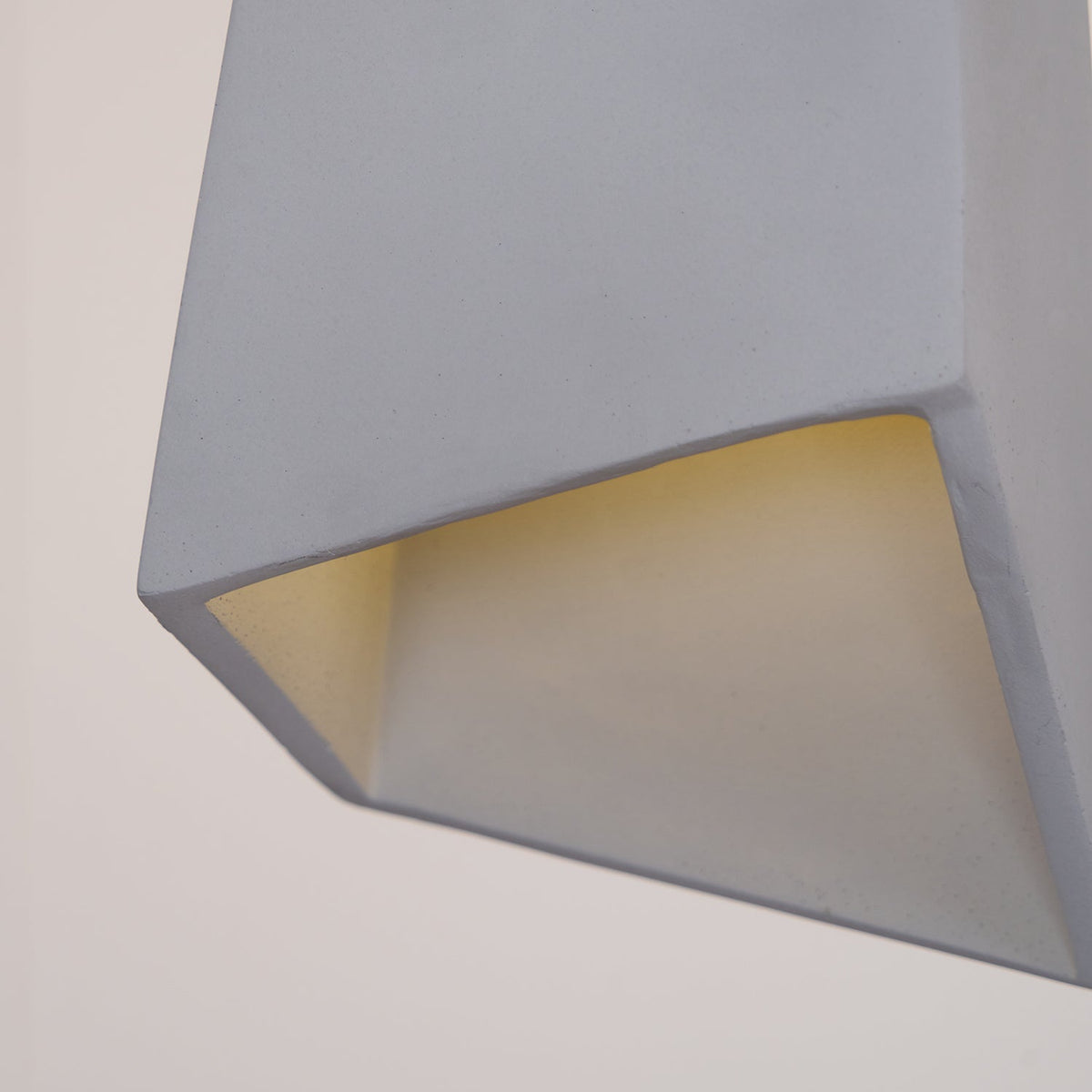 Geo Industrial Cement Pendant Light