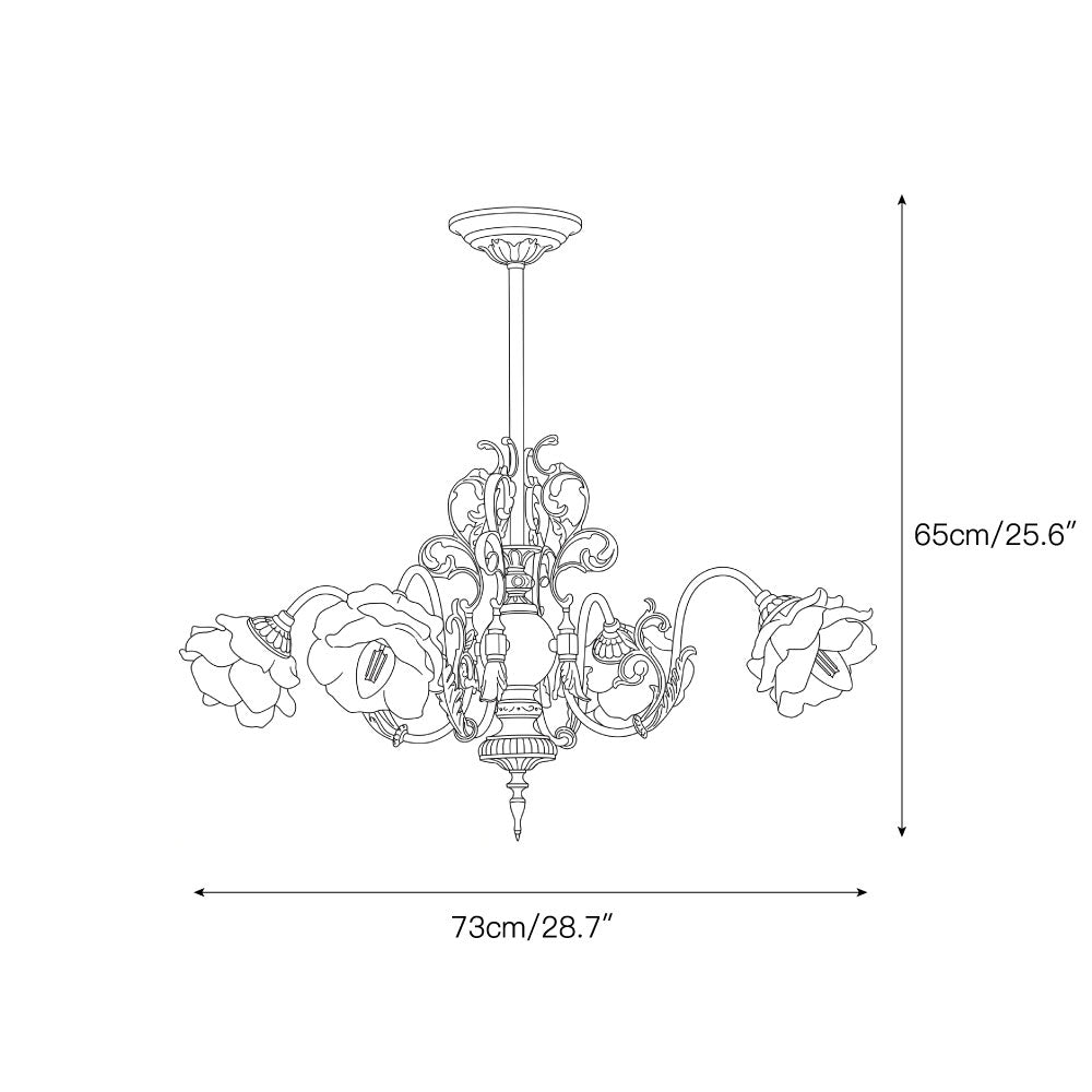 Georgian Gardens Chandelier